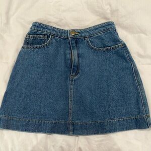 Adorable American Apparel jean skirt